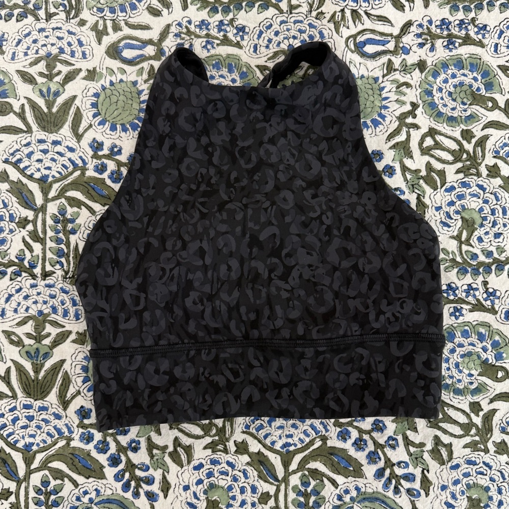 Lululemon long-line high-neck bra